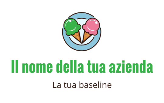 Ice cream logo