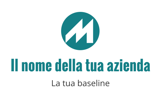 M logo