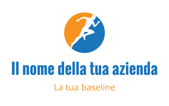 Running logo