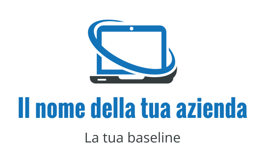 Il computer portatile logo
